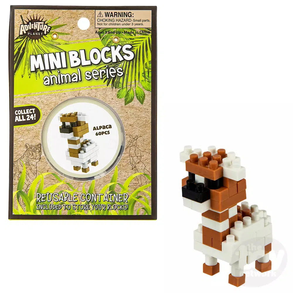 Alpaca - Mini Blocks-Adventure Planet-The Red Balloon Toy Store