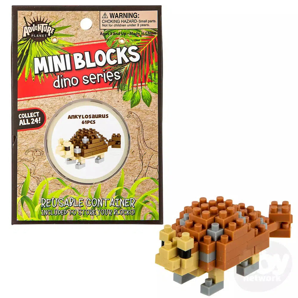 Ankylosaurus - Mini Blocks-Adventure Planet-The Red Balloon Toy Store