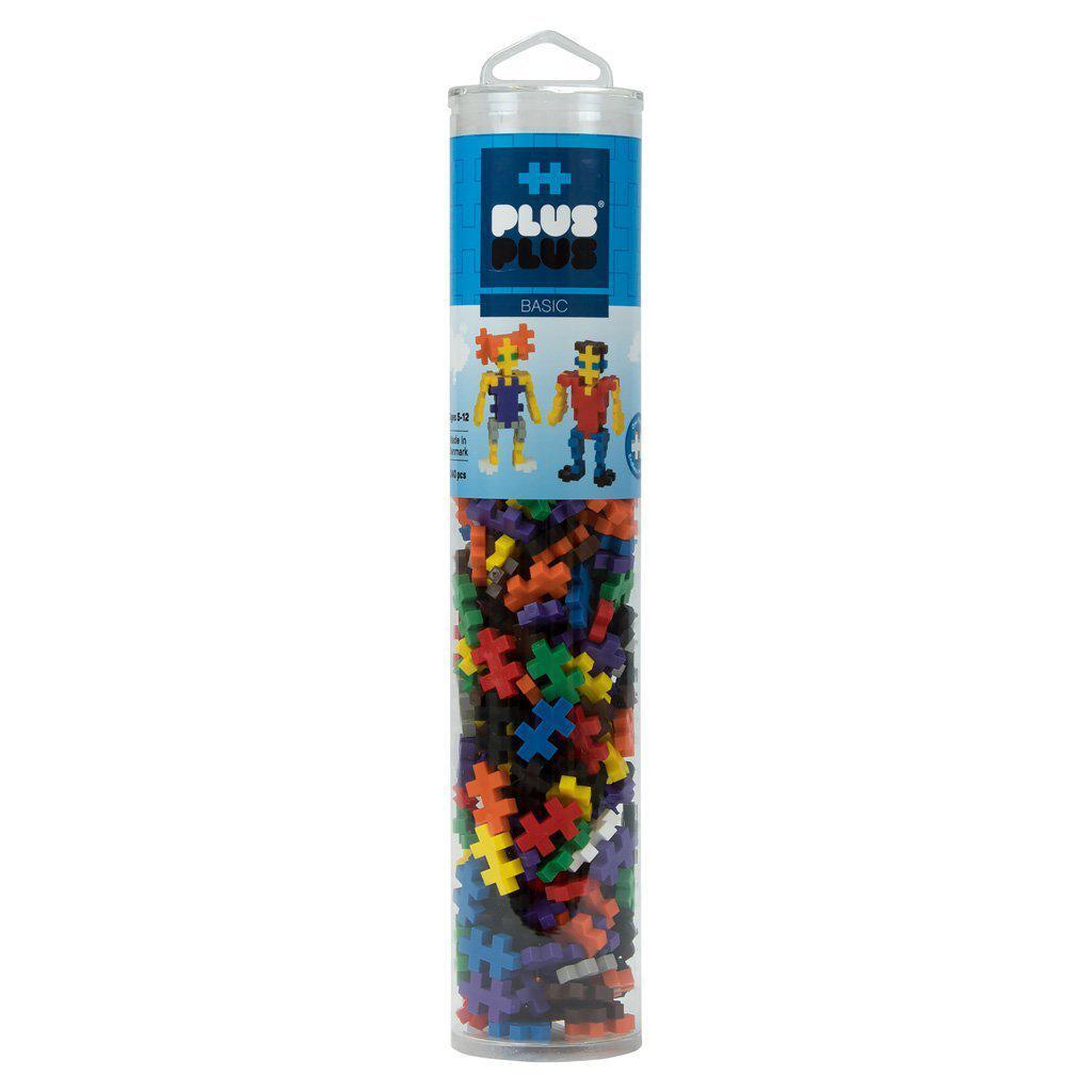 Open Play Tube - 240pc Basic Mix-Plus-Plus-The Red Balloon Toy Store