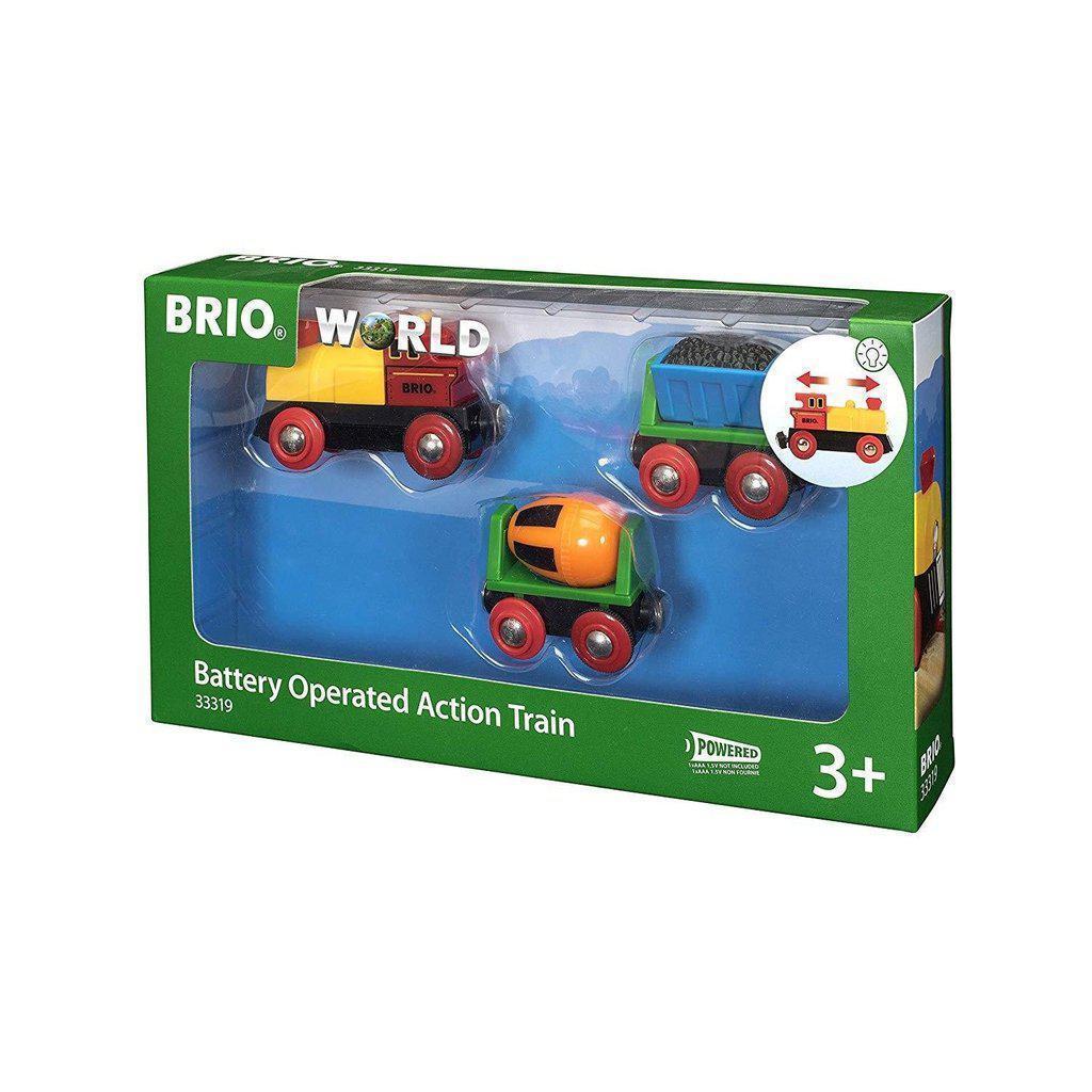 Battery Operated Action Train-Brio-The Red Balloon Toy Store