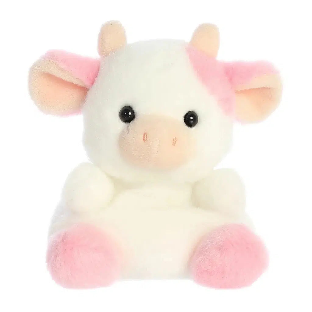 Belle Strawberry Cow Palm Pals-AURORA WORLD INC-The Red Balloon Toy Store