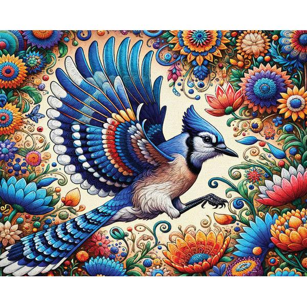 Blue Jay in Summer-Springbok puzzles-The Red Balloon Toy Store