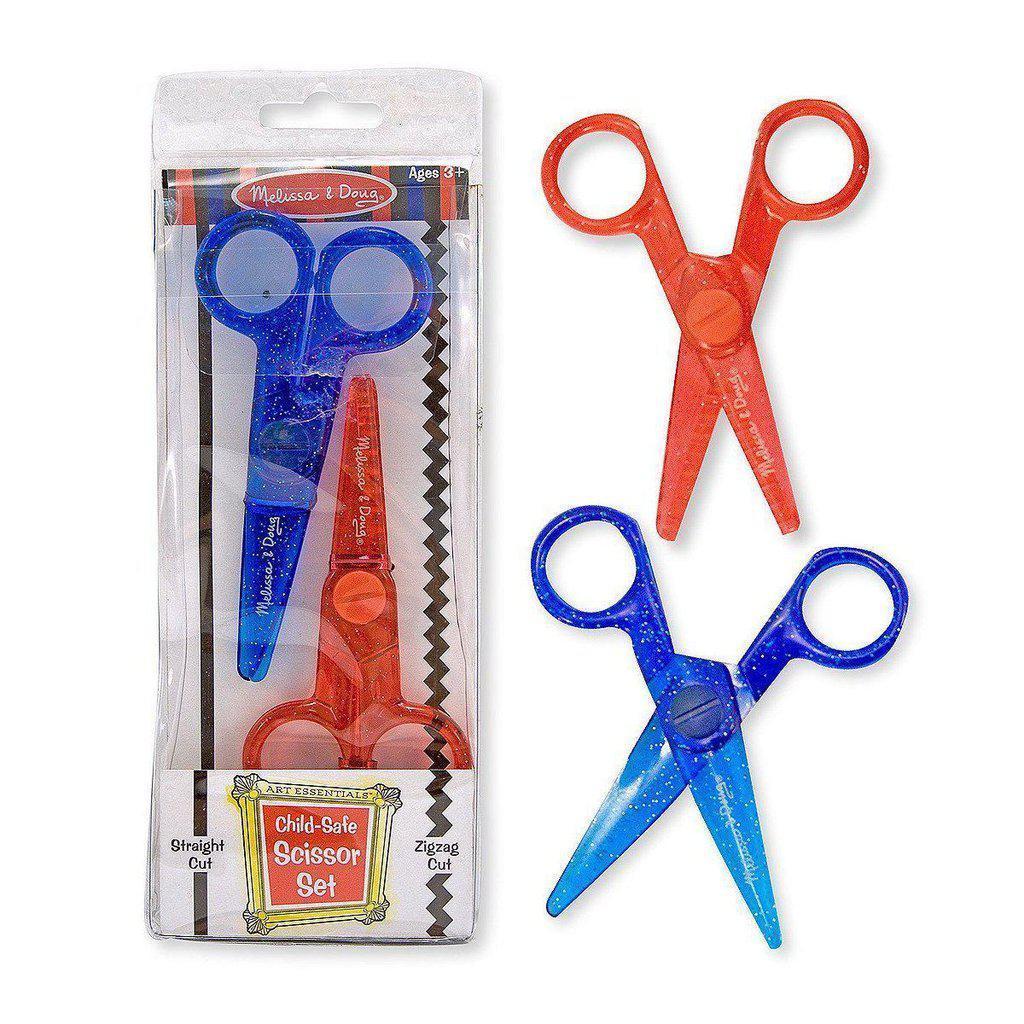 Child-Safe Scissor Set (2 pcs)-Melissa & Doug-The Red Balloon Toy Store