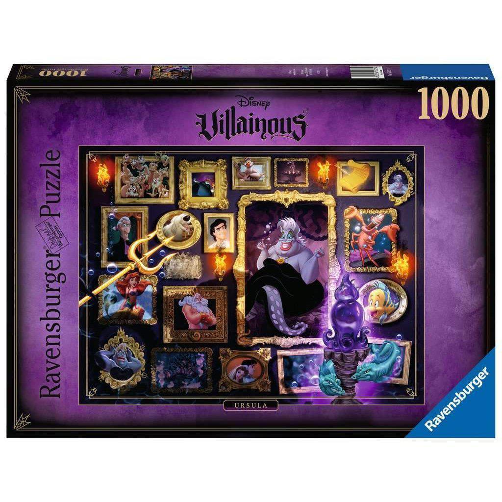 Disney Villainous: Ursula 1000pc-Ravensburger-The Red Balloon Toy Store