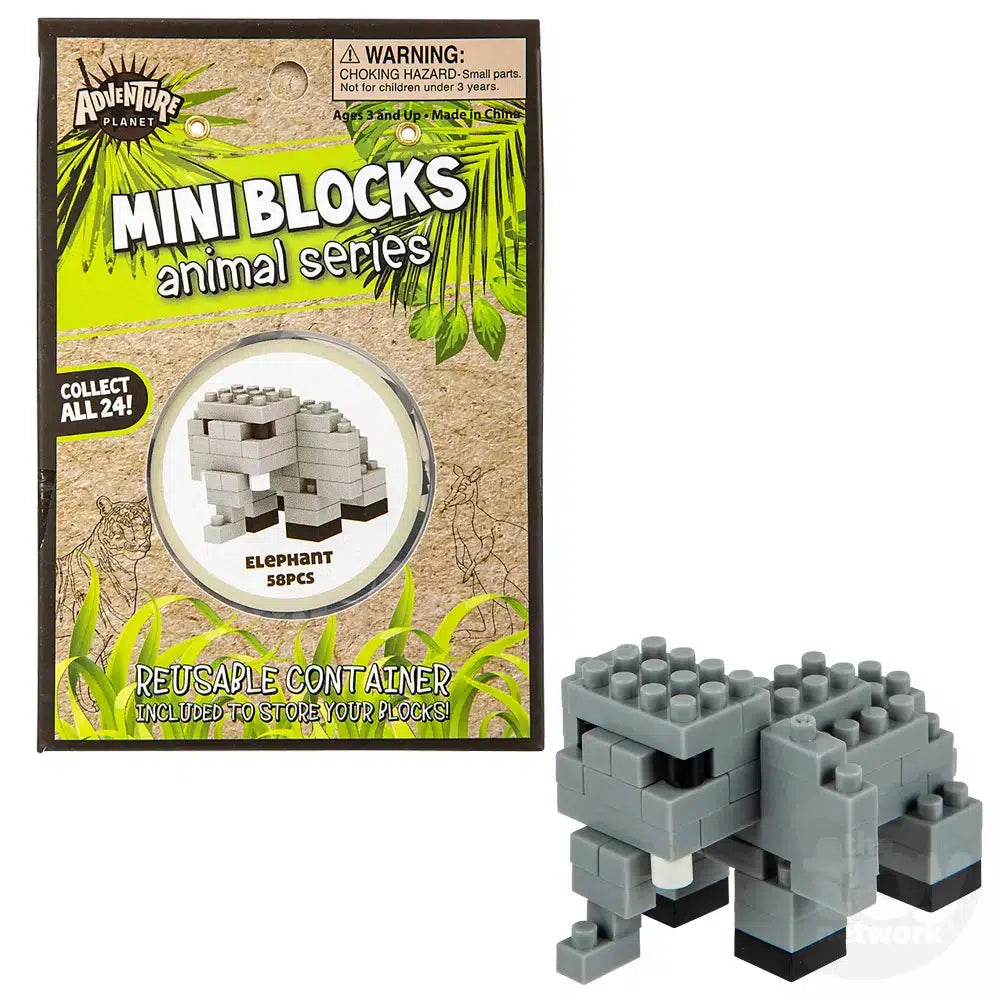 Elephant - Mini Blocks-Adventure Planet-The Red Balloon Toy Store