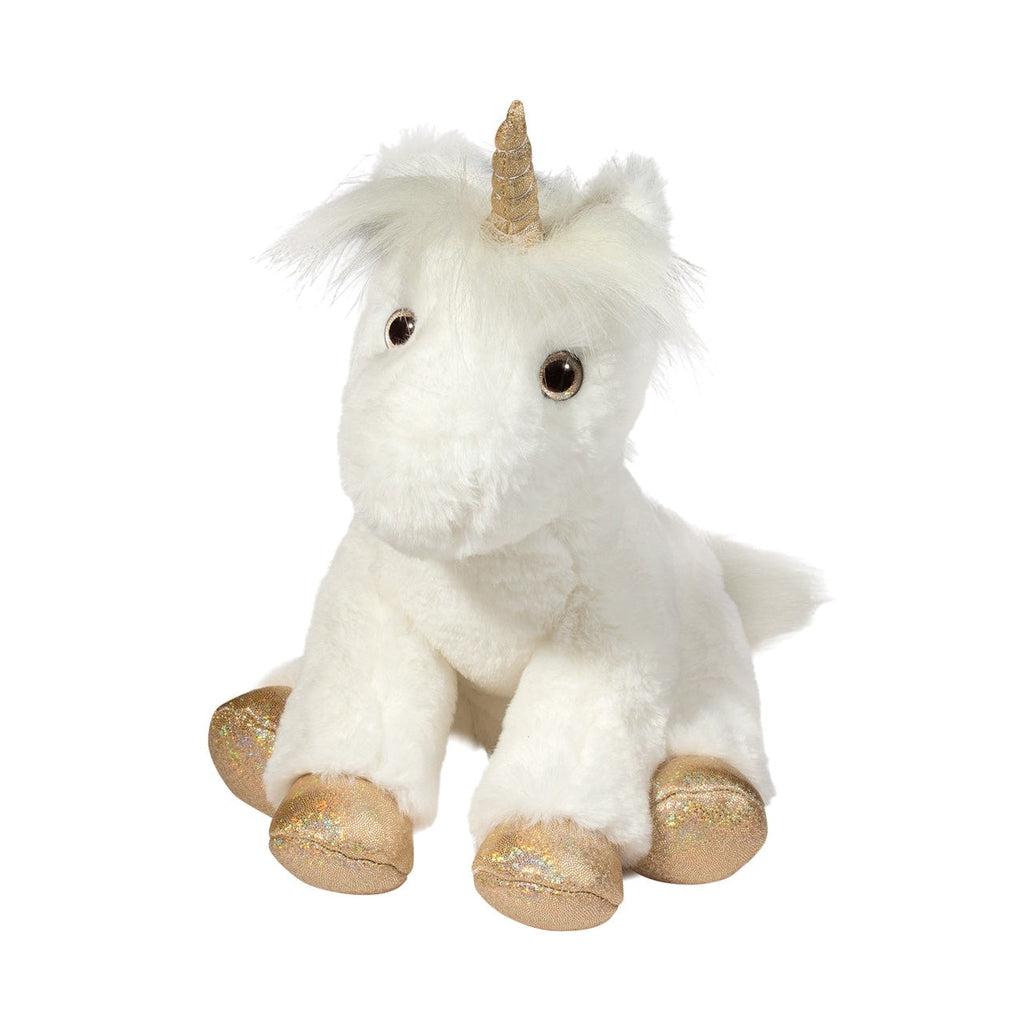 Elodie the Soft White Unicorn-Douglas-The Red Balloon Toy Store