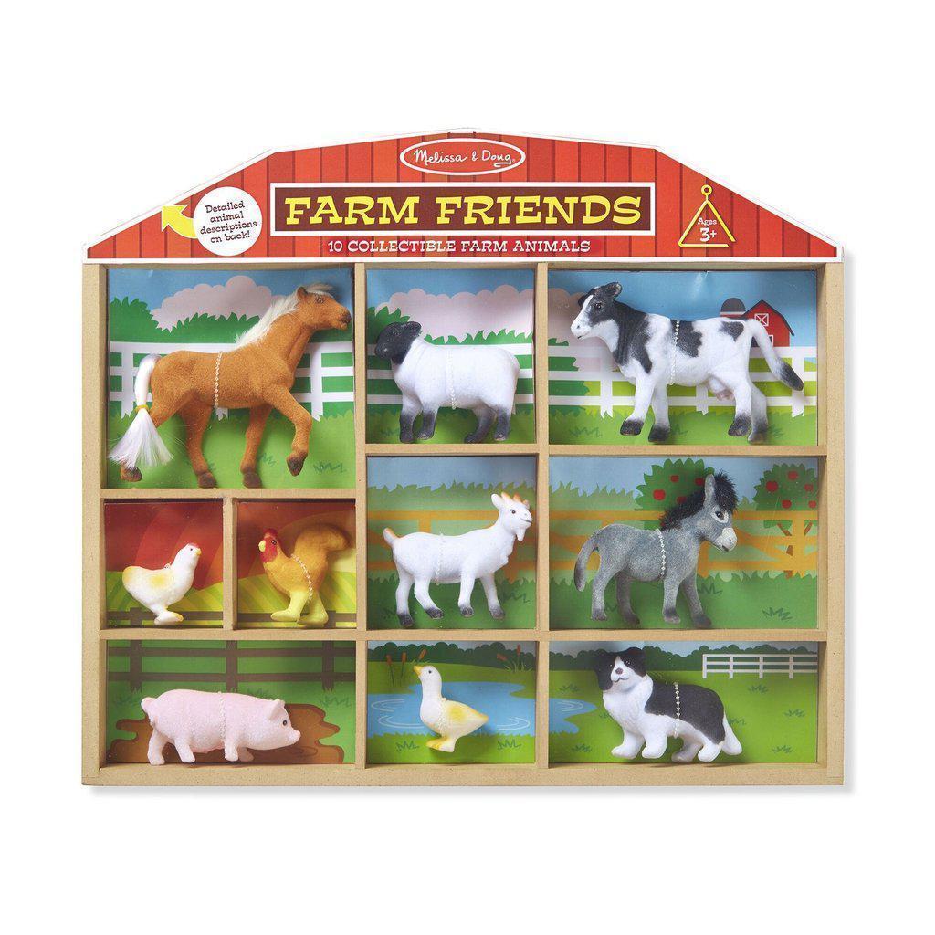 Farm Friends - 10 Collectible Farm Animals-Melissa & Doug-The Red Balloon Toy Store