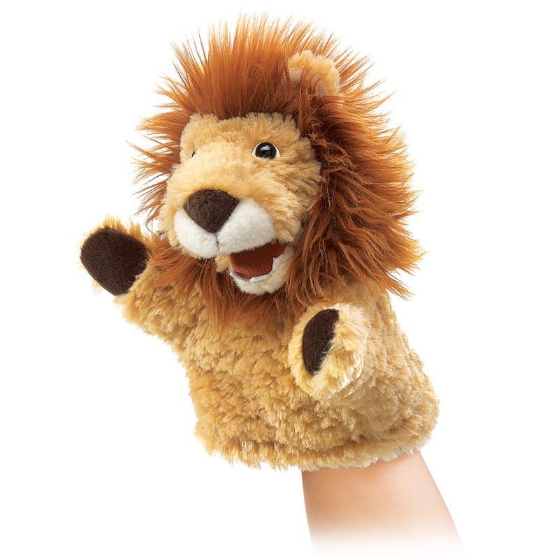 Folkmanis Little Lion Puppet-Folkmanis Inc.-The Red Balloon Toy Store