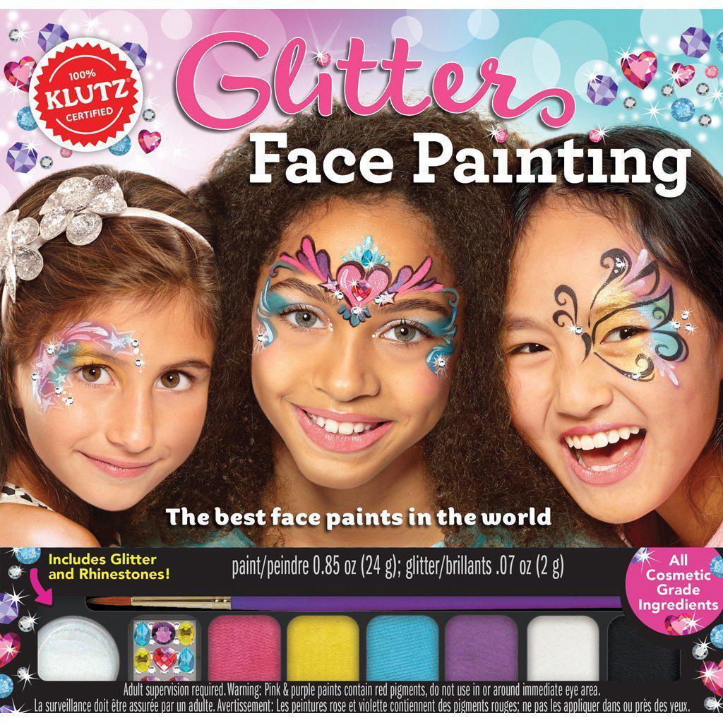 Glitter Face Painting-Klutz-The Red Balloon Toy Store