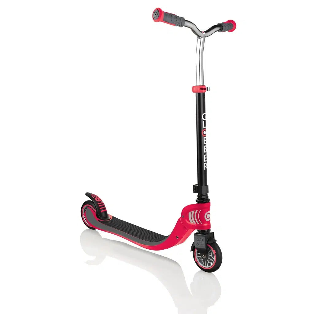 Globber Flow 125 - Foldable Red Scooter-Globber-The Red Balloon Toy Store