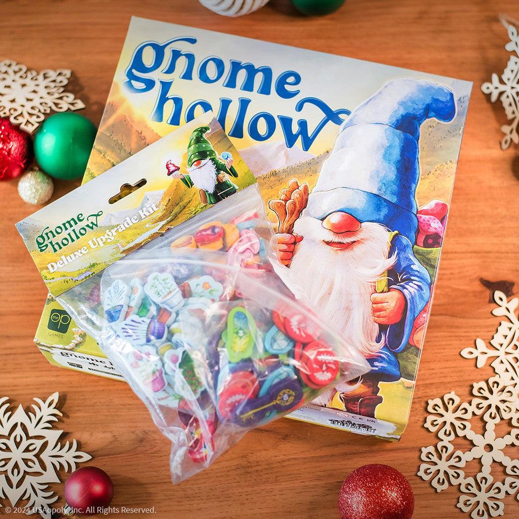 Gnome Hollow Game and Deluxe Upgrade Kit with Christmas decorations