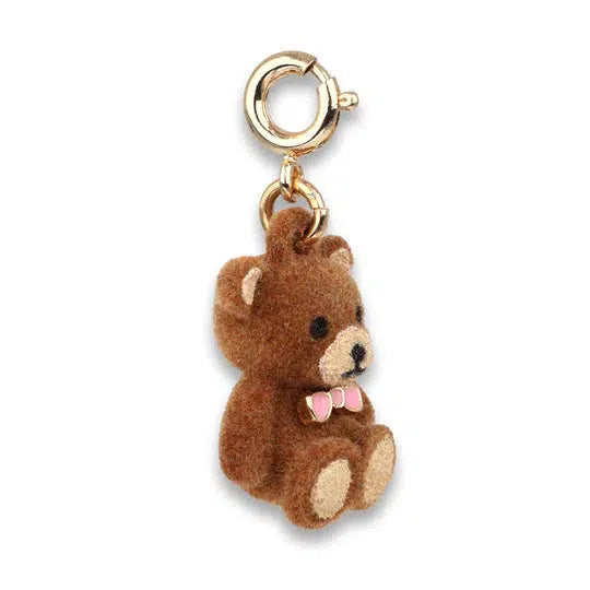 side view of teddy bear charm