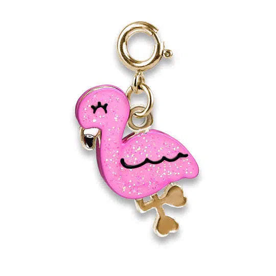 pink flamingo charm