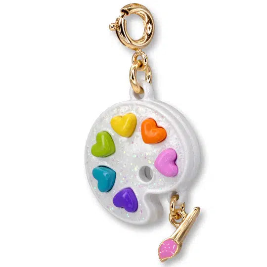 side of paint palette charm