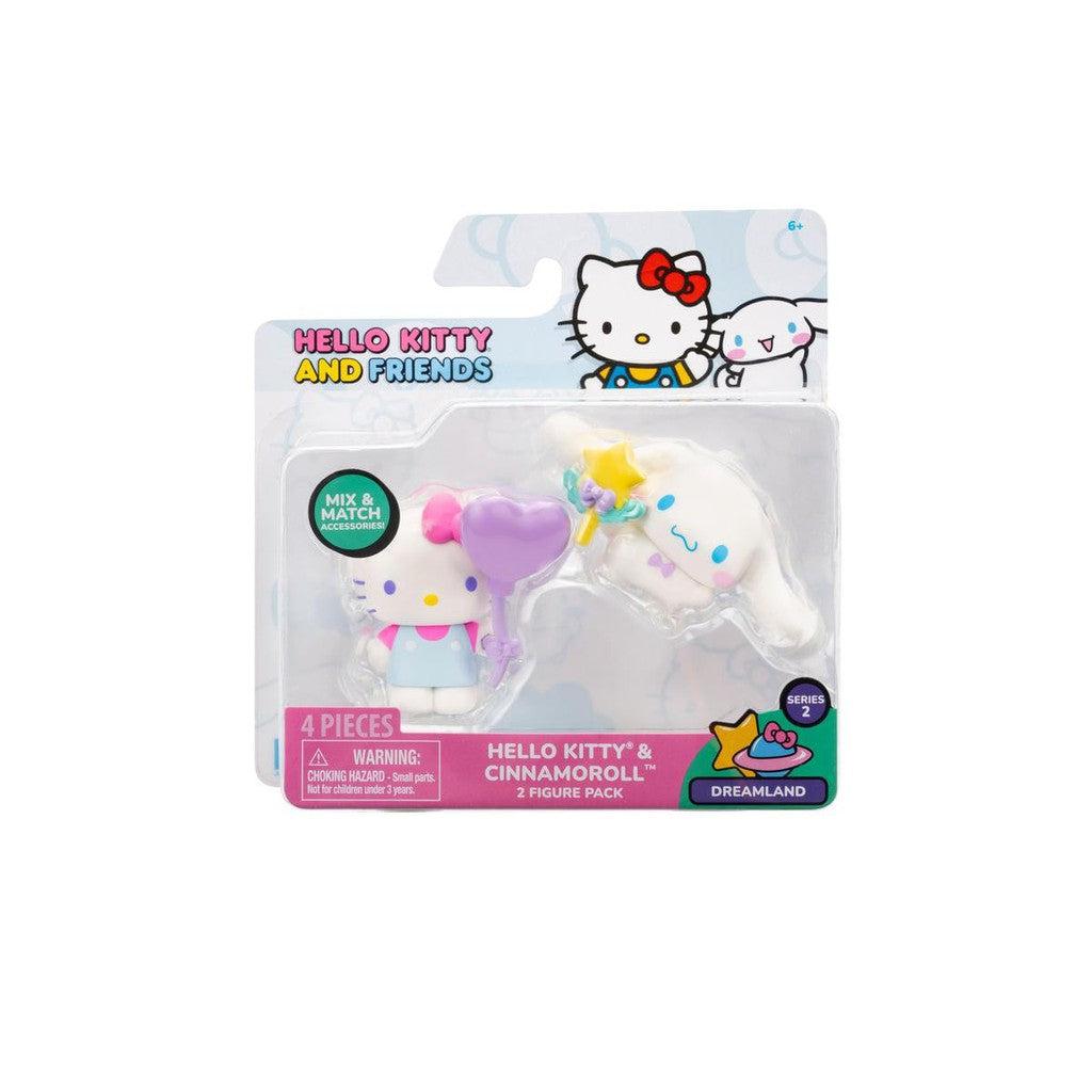 Hello Kitty & Friends 2-in Figure 2-pk Assortment-License 2 Play-The Red Balloon Toy Store