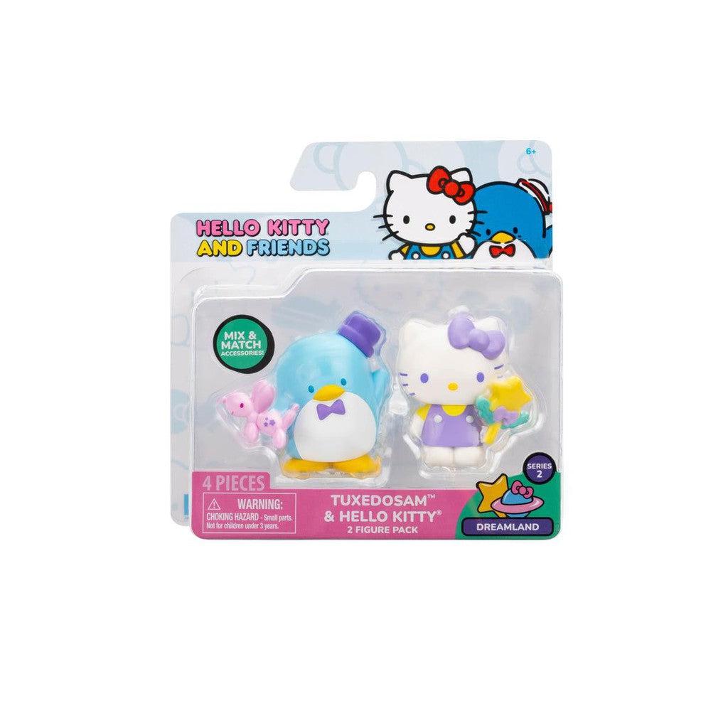 Hello Kitty & Friends 2-in Figure 2-pk Assortment-License 2 Play-The Red Balloon Toy Store