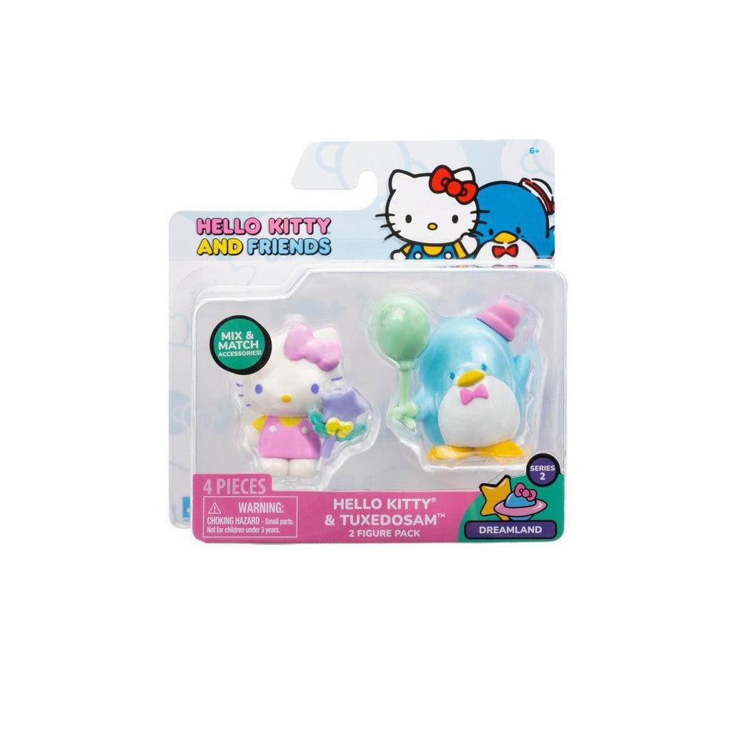 Hello Kitty & Friends 2-in Figure 2-pk Assortment-License 2 Play-The Red Balloon Toy Store