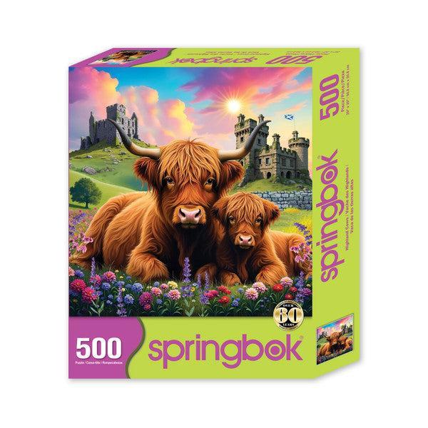 Highland Cows-Springbok puzzles-The Red Balloon Toy Store