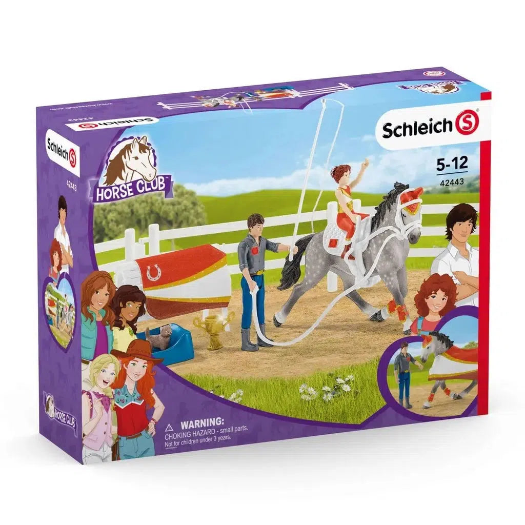 Horse Club Mia’s vaulting riding set-Schleich-The Red Balloon Toy Store