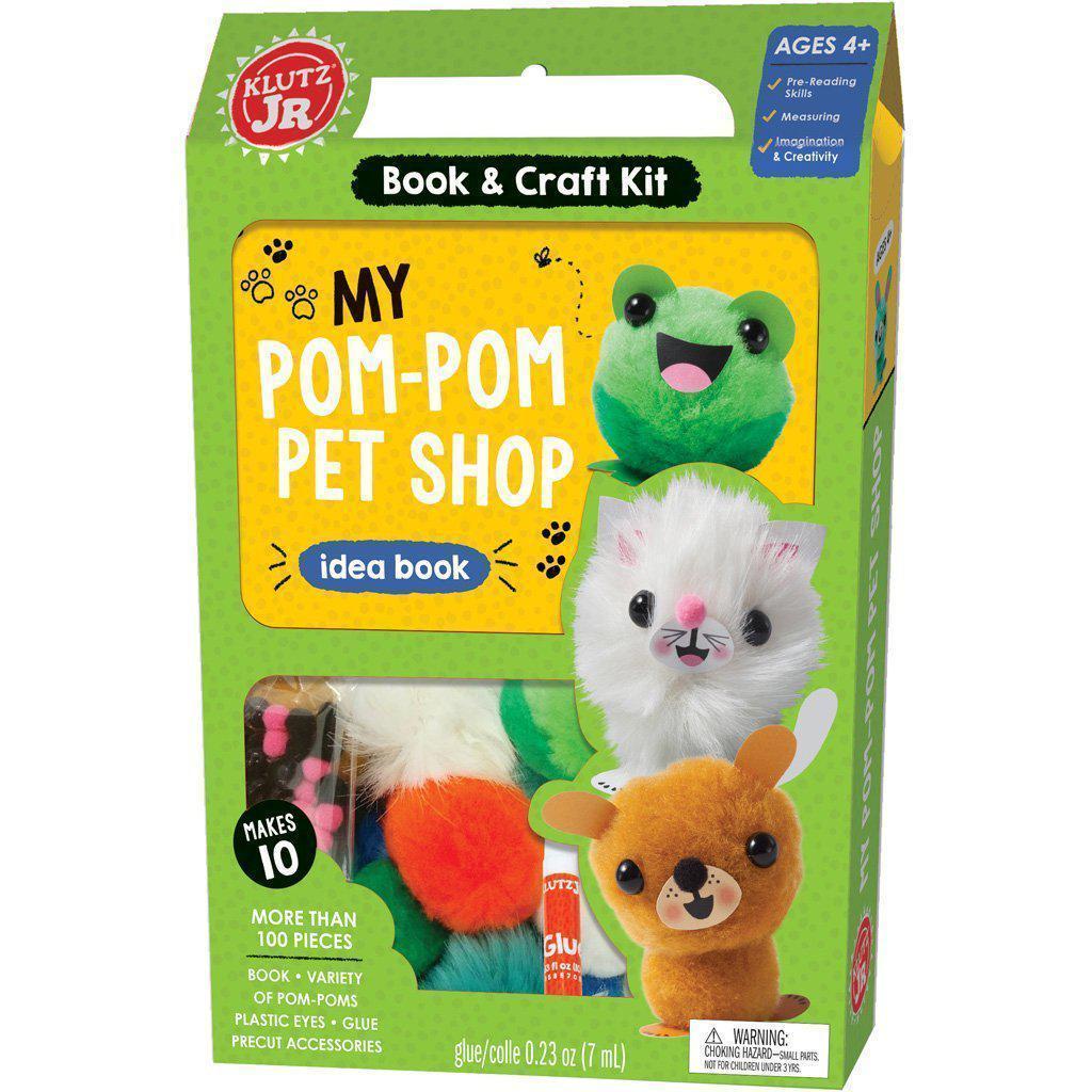 Klutz Jr - My Pom-Pom Pet Shop-KLUTZ-The Red Balloon Toy Store