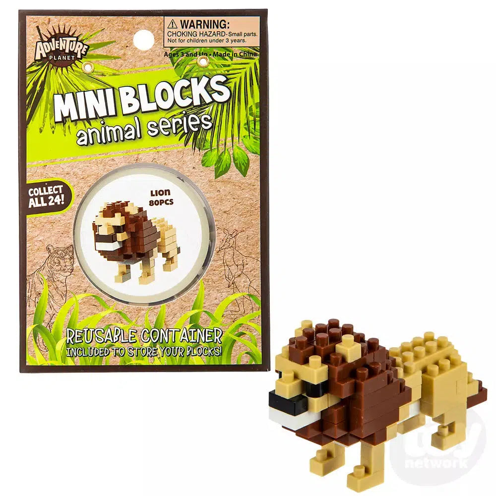 Lion - Mini Blocks-Adventure Planet-The Red Balloon Toy Store