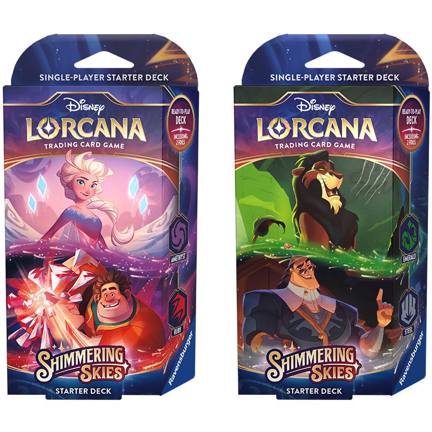 Lorcana Shimmering Skies Starter Deck-Lorcana-The Red Balloon Toy Store