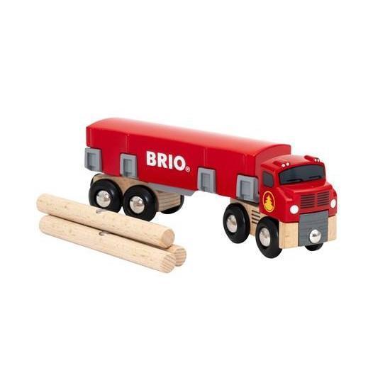 Lumber Truck-Brio-The Red Balloon Toy Store