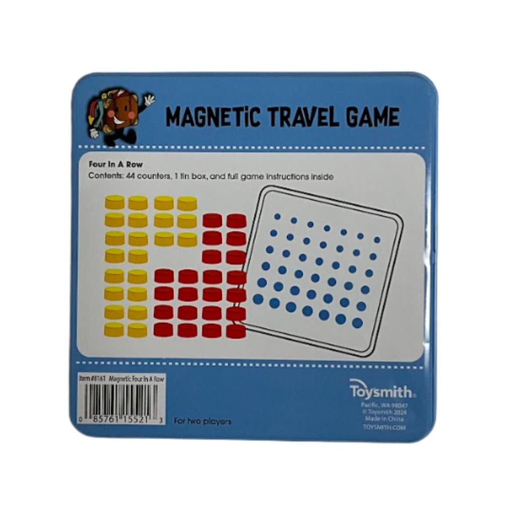 4 in a Row Magnetic Travel Game-Toysmith-The Red Balloon Toy Store