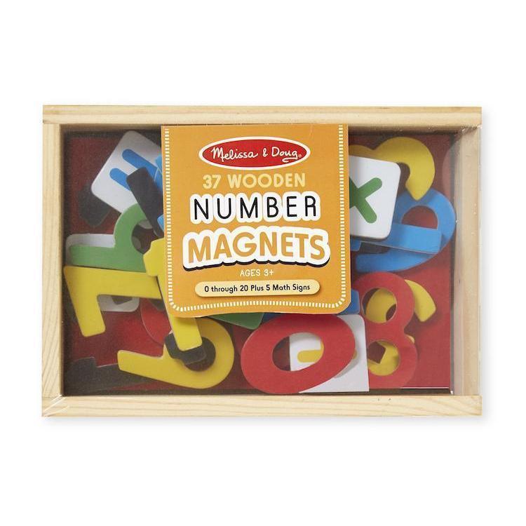 Magnetic Wooden Numbers-Melissa & Doug-The Red Balloon Toy Store