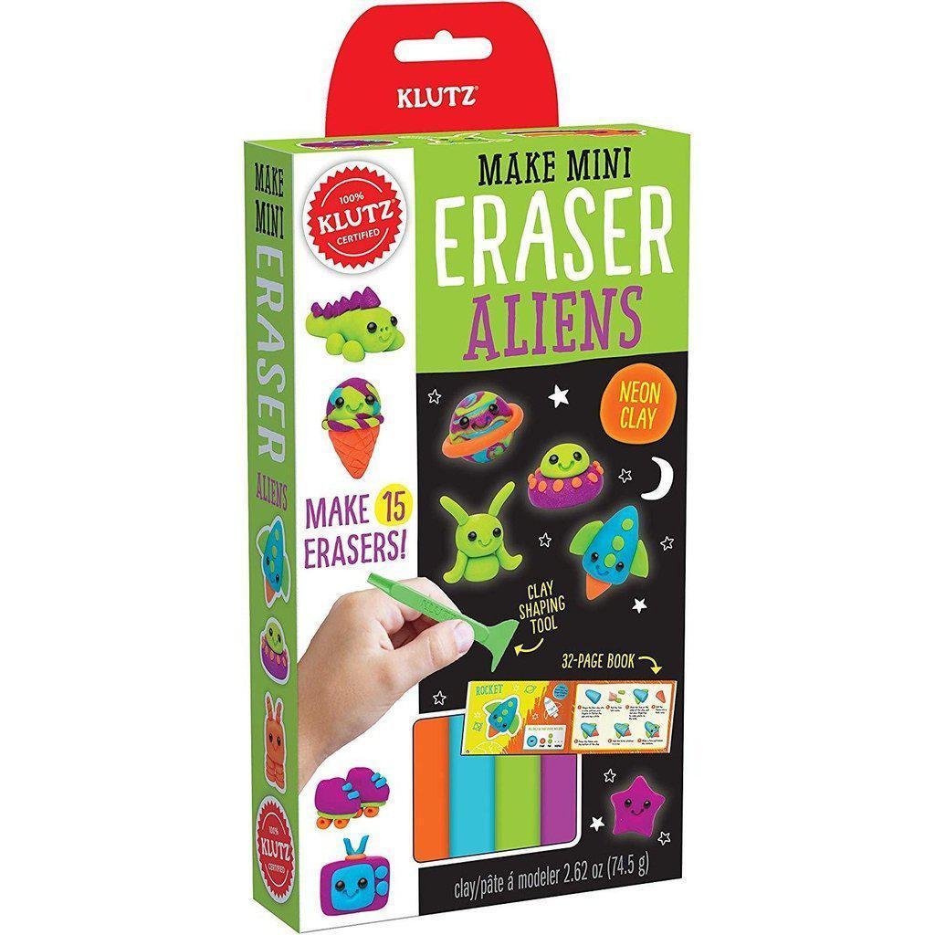 Make Mini Eraser Aliens-KLUTZ-The Red Balloon Toy Store