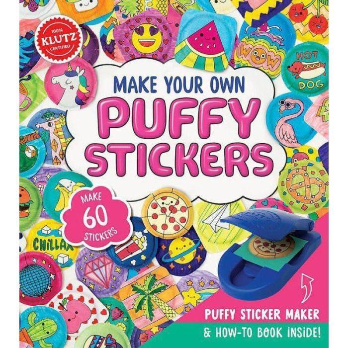 Make Your Own Puffy Stickers-KLUTZ-The Red Balloon Toy Store