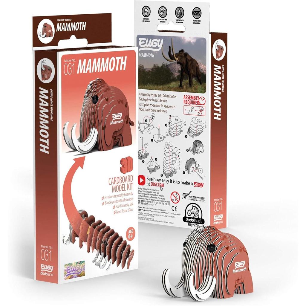 Mammoth 3D Puzzle-SAFARI LTD. USA-The Red Balloon Toy Store