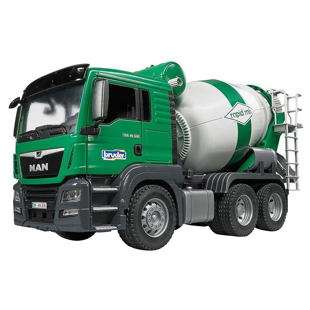 MAN TGS Cement Mixer Truck-Bruder-The Red Balloon Toy Store