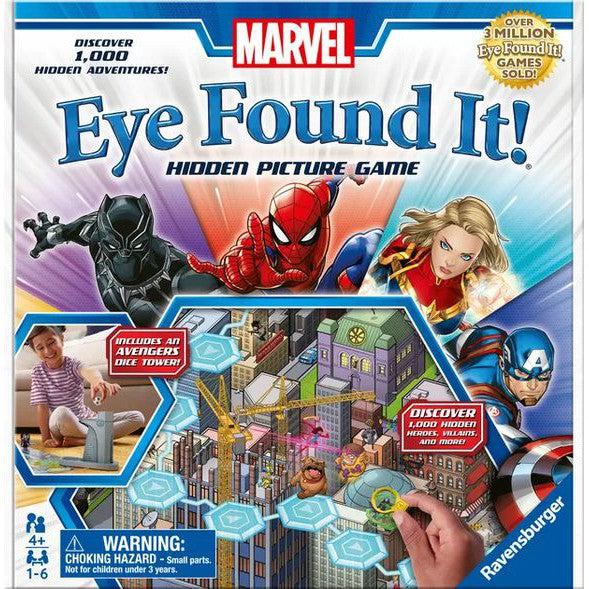 Marvel’s Eye Found it! Hidden picture game featuring various super heroes