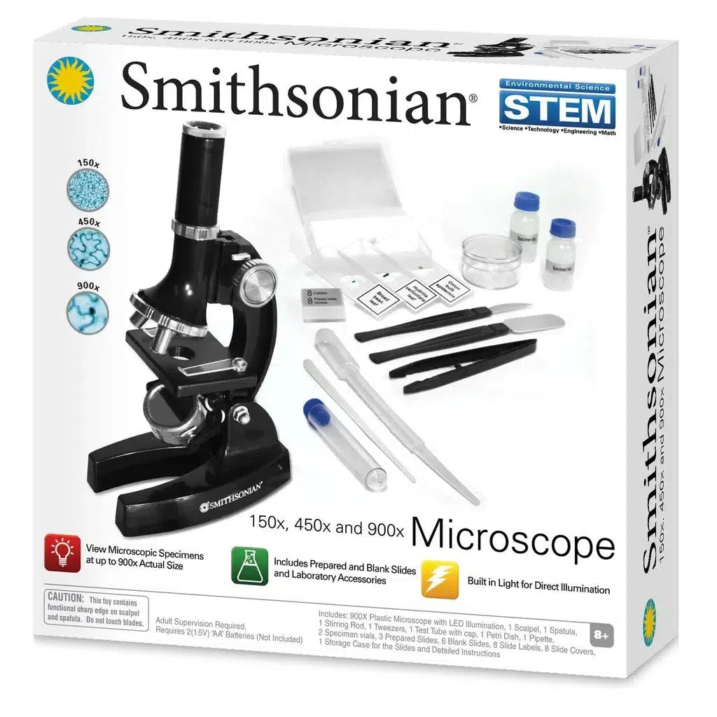 Microscope Kit Smithsonian-Toysmith-The Red Balloon Toy Store