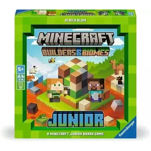 Minecraft Junior Board Game-Ravensburger-The Red Balloon Toy Store