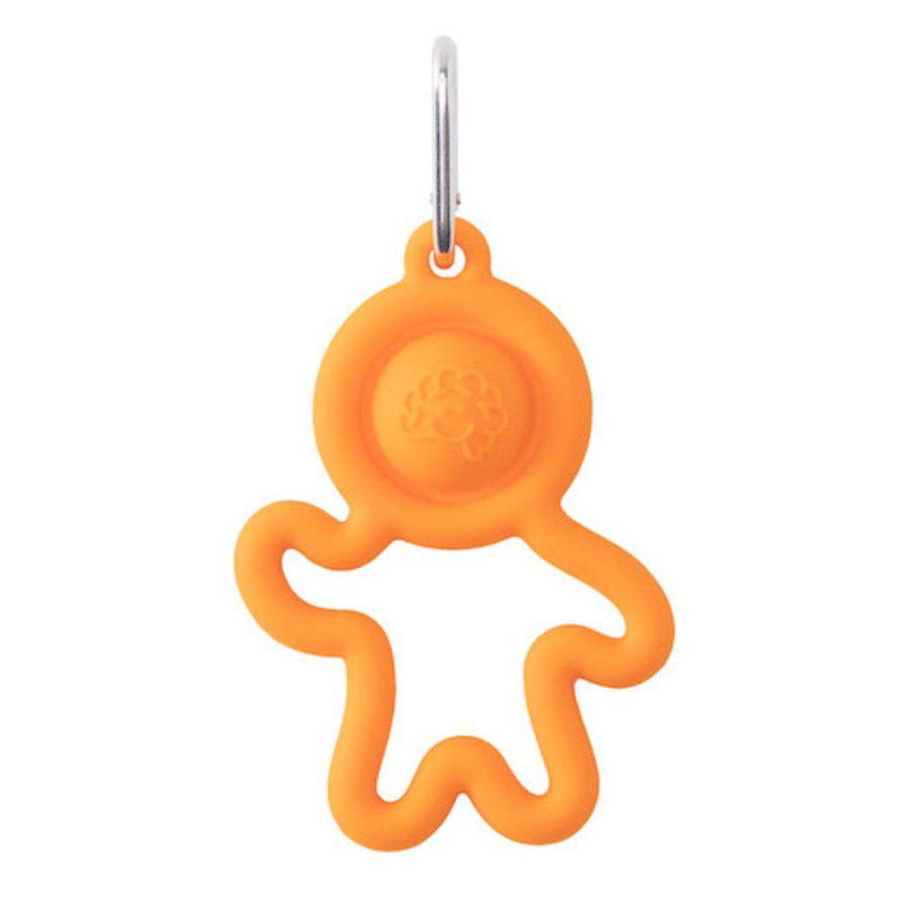 Orange Lil' Dimpl Keychain-Fat Brain Toy Co.-The Red Balloon Toy Store