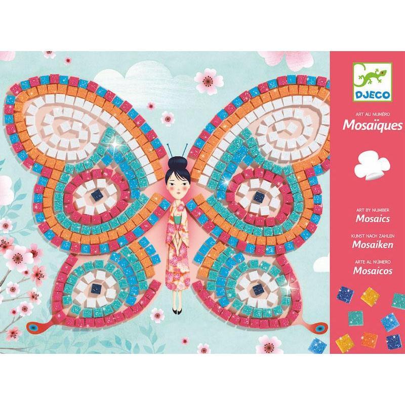 PG Mosaics Butterflies-Djeco-The Red Balloon Toy Store