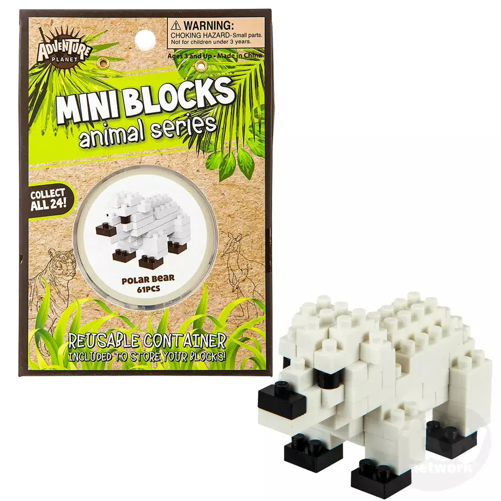 Polar Bear - Mini Blocks-Adventure Planet-The Red Balloon Toy Store