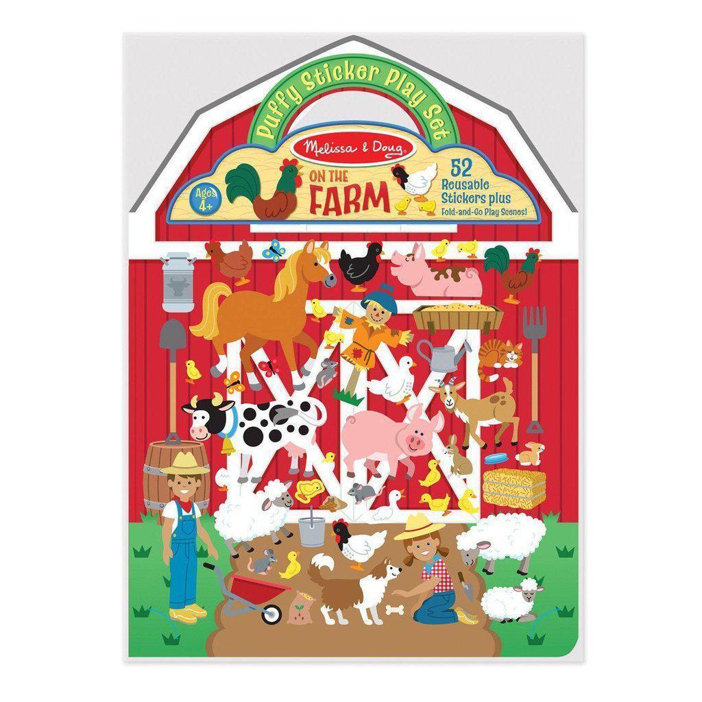 Puffy Sticker - Farm-Melissa & Doug-The Red Balloon Toy Store