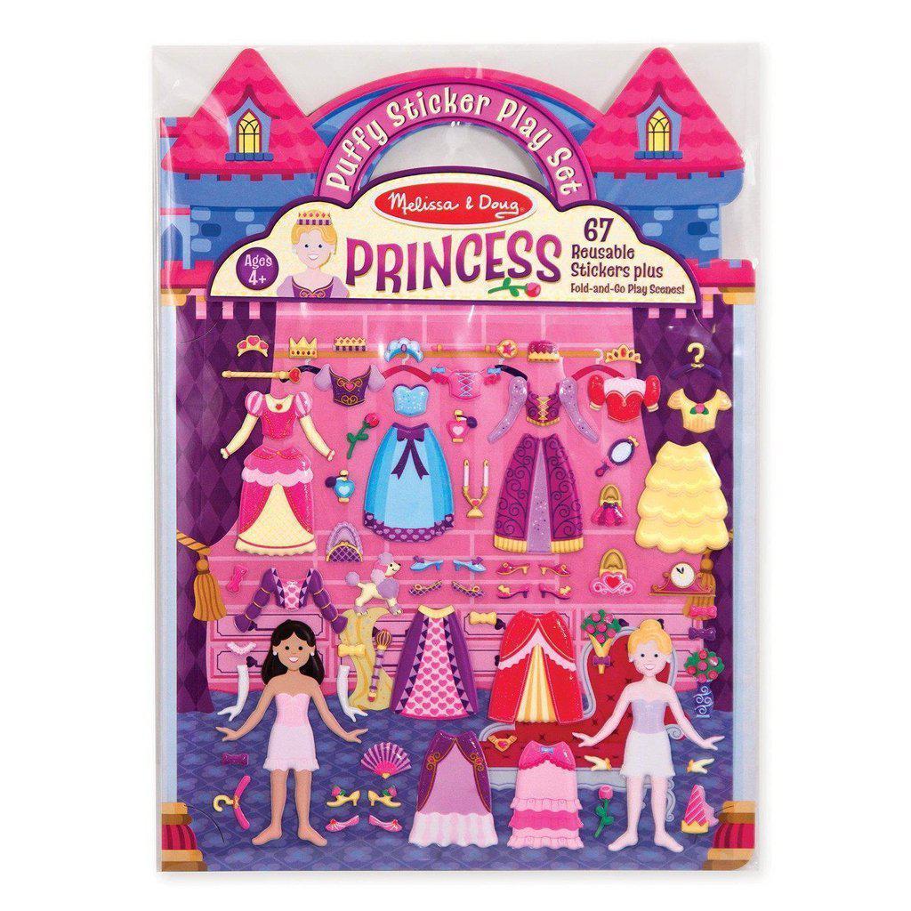 Puffy Sticker Play Set - Princess-Melissa & Doug-The Red Balloon Toy Store