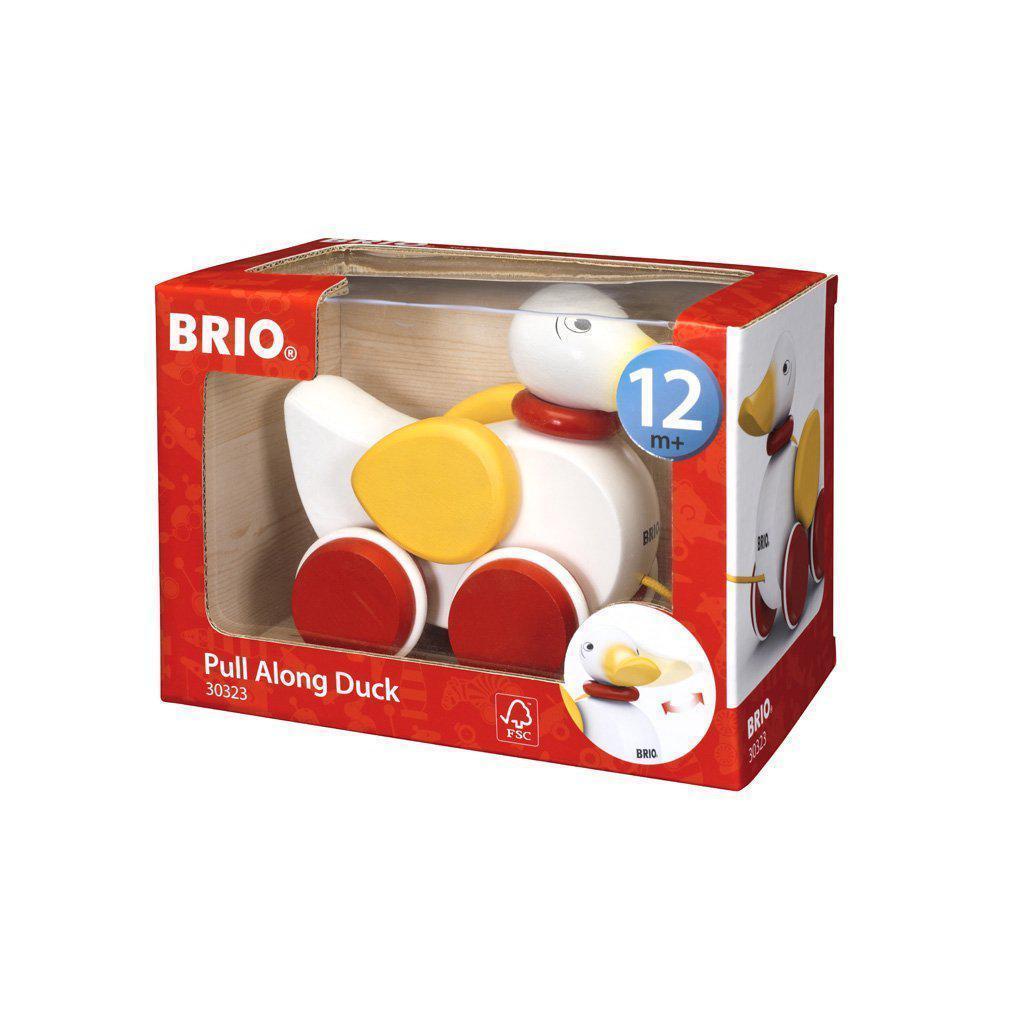 Pull Along Duck-Brio-The Red Balloon Toy Store