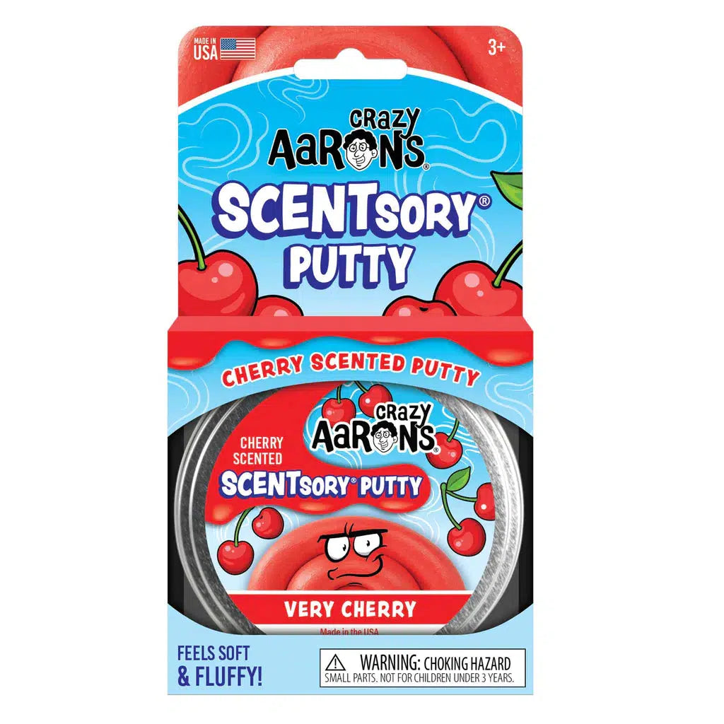 SCENTsory Thinking Putty - Very Cherry-Crazy Aaron's-The Red Balloon Toy Store