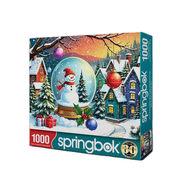 Snowman Snow Globe-Springbok puzzles-The Red Balloon Toy Store