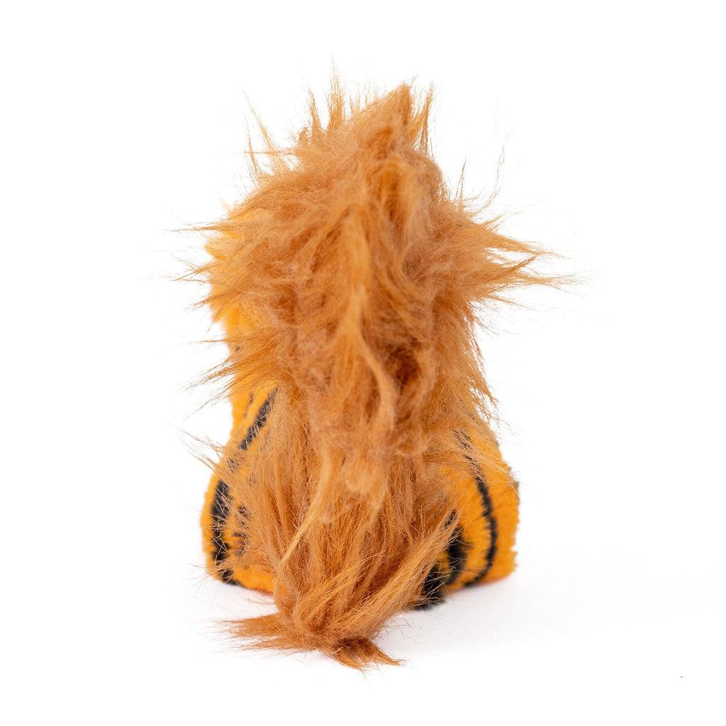 Plush of tiger-patterned squirrel 