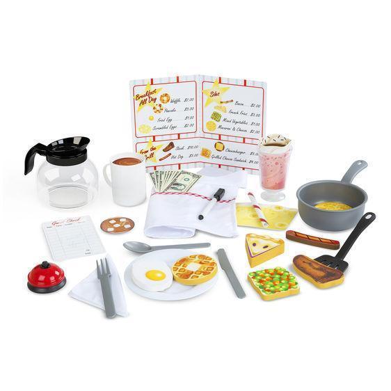 Star Diner Restaurant Play Set-Melissa & Doug-The Red Balloon Toy Store