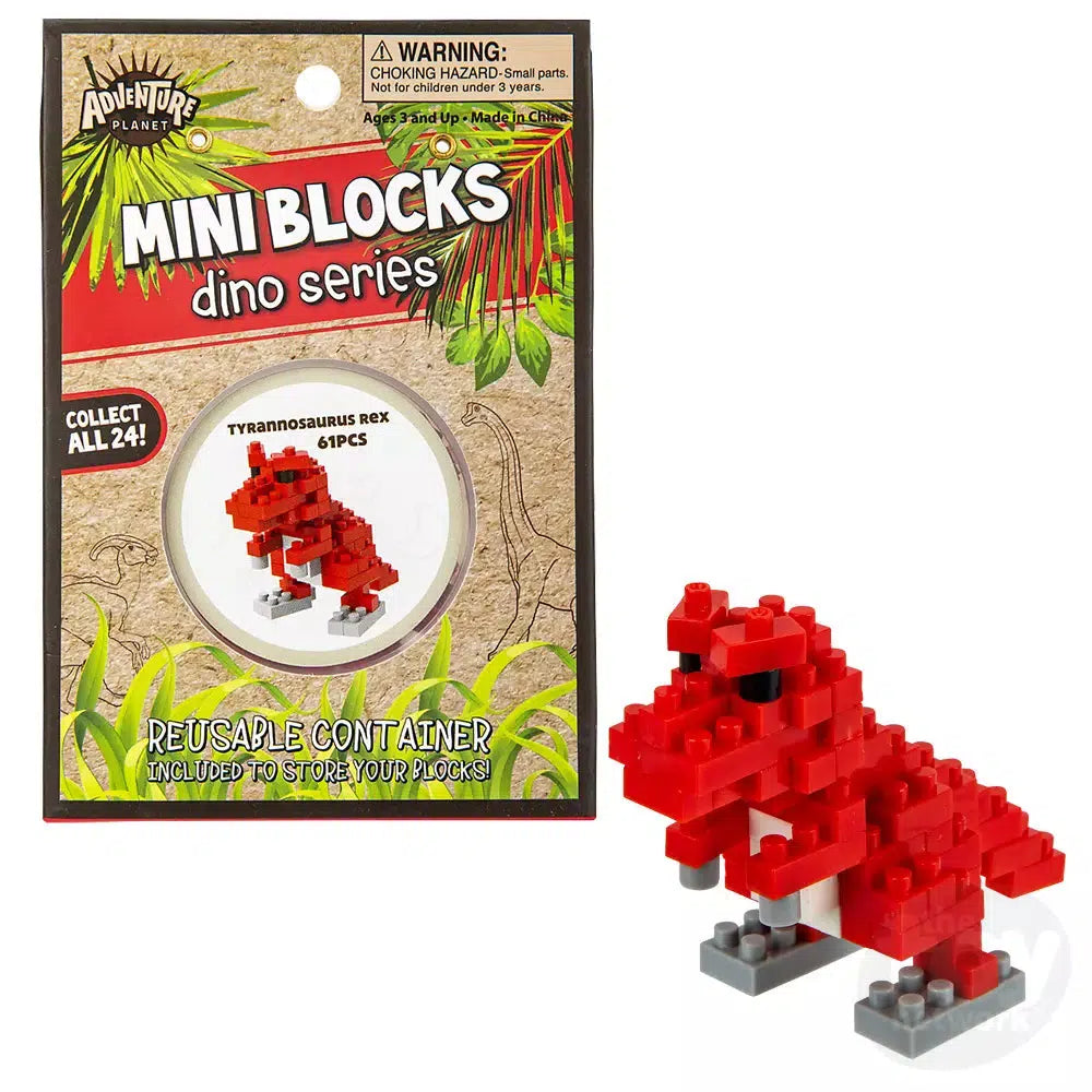 T-Rex - Mini Blocks-Adventure Planet-The Red Balloon Toy Store