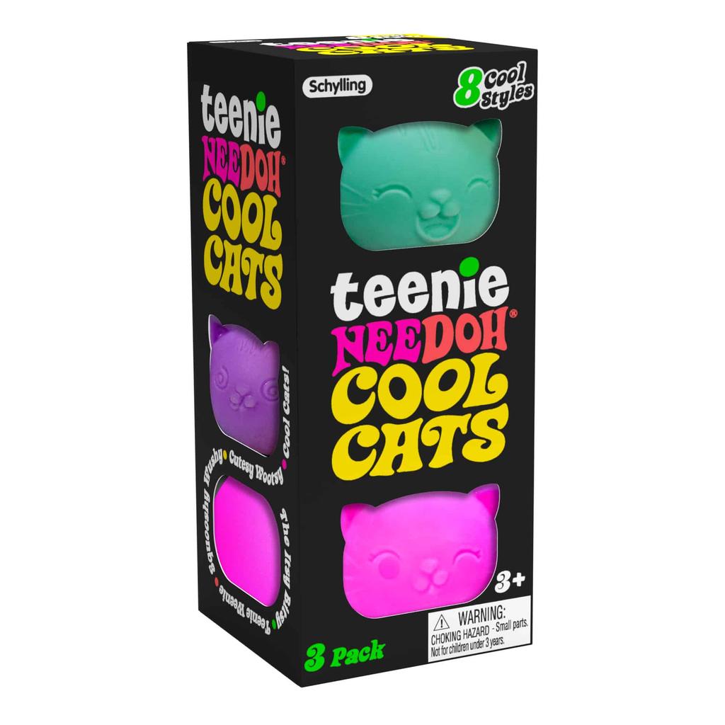 Teenie Needoh Cool Cats-NeeDoh-The Red Balloon Toy Store