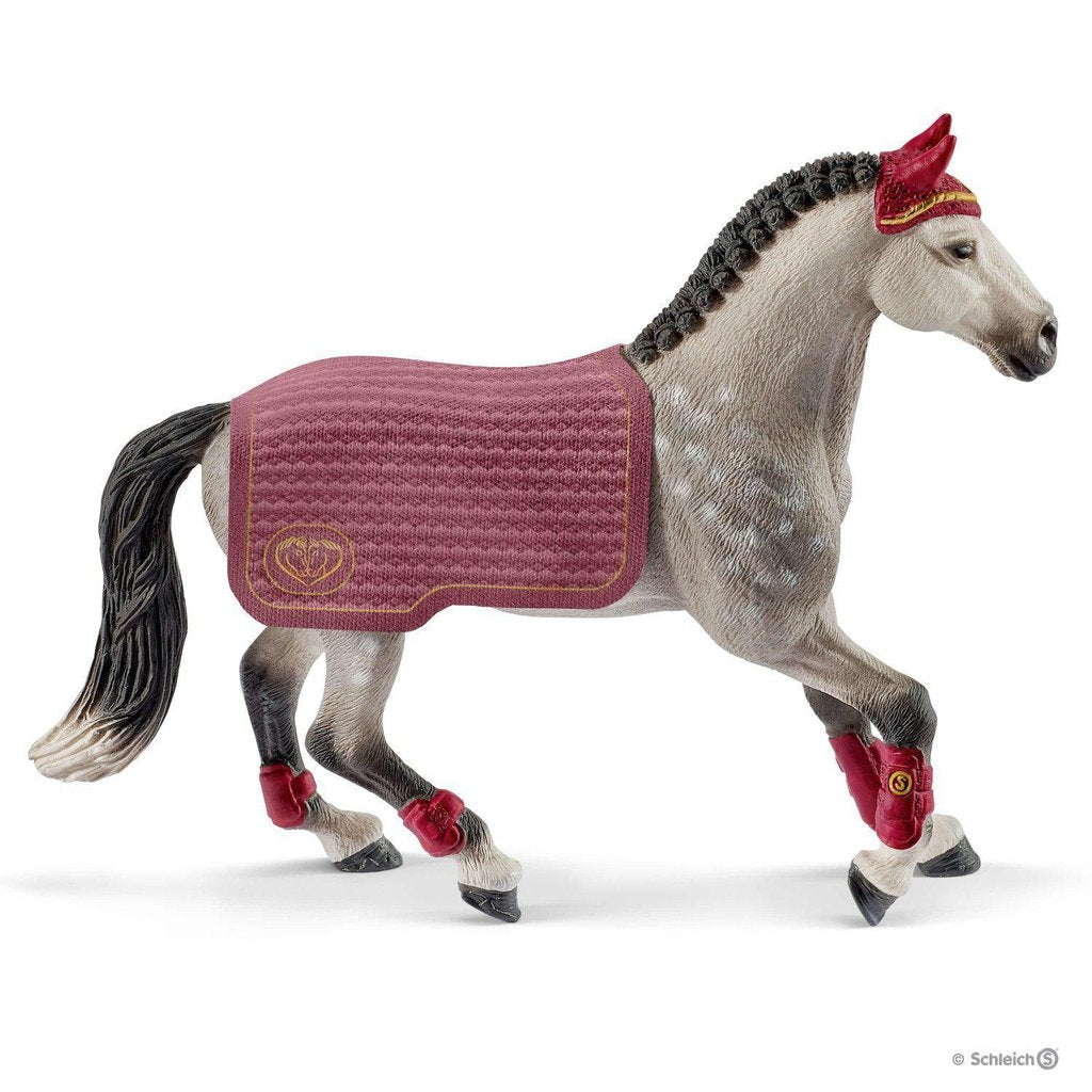 Trakehner Mare Riding Tournament-Schleich-The Red Balloon Toy Store