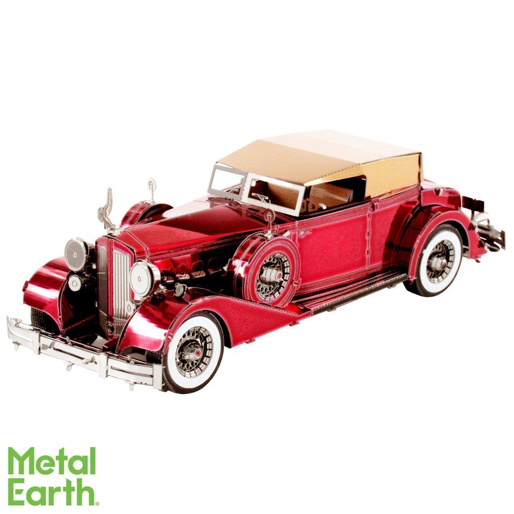 1934 Packard Twelve Convertible-Metal Earth-The Red Balloon Toy Store